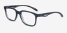 ARNETTE Steek Navy Eco-friendlyEyeglass Frames from EyeBuyDirect, Angle View