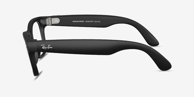 Ray-Ban Meta Wayfarer (Gen 2) - Square Matte Black Frame | Eyebuydirect