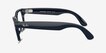 Ray-Ban Meta (Gen 2) Wayfarer Shiny Cosmic Blue Plastic from EyeBuyDirect, Side View