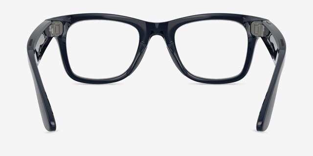 Ray-Ban Meta Wayfarer (Gen 2) Shiny Cosmic Blue Plastic from EyeBuyDirect