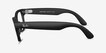 Ray-Ban Meta (Gen 2) Wayfarer Matte Black Plastic from EyeBuyDirect, Side View