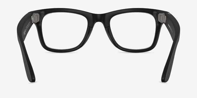 Ray-Ban Meta Wayfarer (Gen 2) Satin Black Plastic from EyeBuyDirect