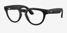 Ray-Ban Meta Headliner (Gen 2) Matte Black Plastic from EyeBuyDirect, Angle View