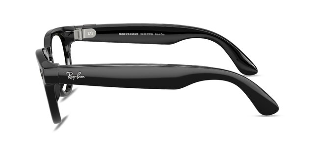 Ray-Ban Meta Headliner (Gen 2) - Round Shiny Black Frame | Eyebuydirect