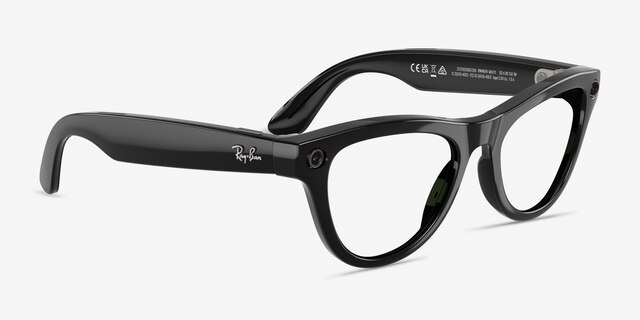 Ray-Ban Meta Skyler (Gen 2) Jet Black Plastic from EyeBuyDirect