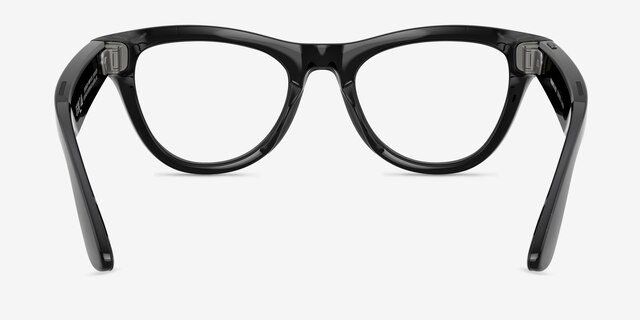 Ray-Ban Meta Skyler (Gen 2) Polished Black Plastic from EyeBuyDirect