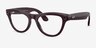 Ray-Ban Meta Skyler (Gen 2) Shiny Mystic Violet Plastic from EyeBuyDirect, Angle View