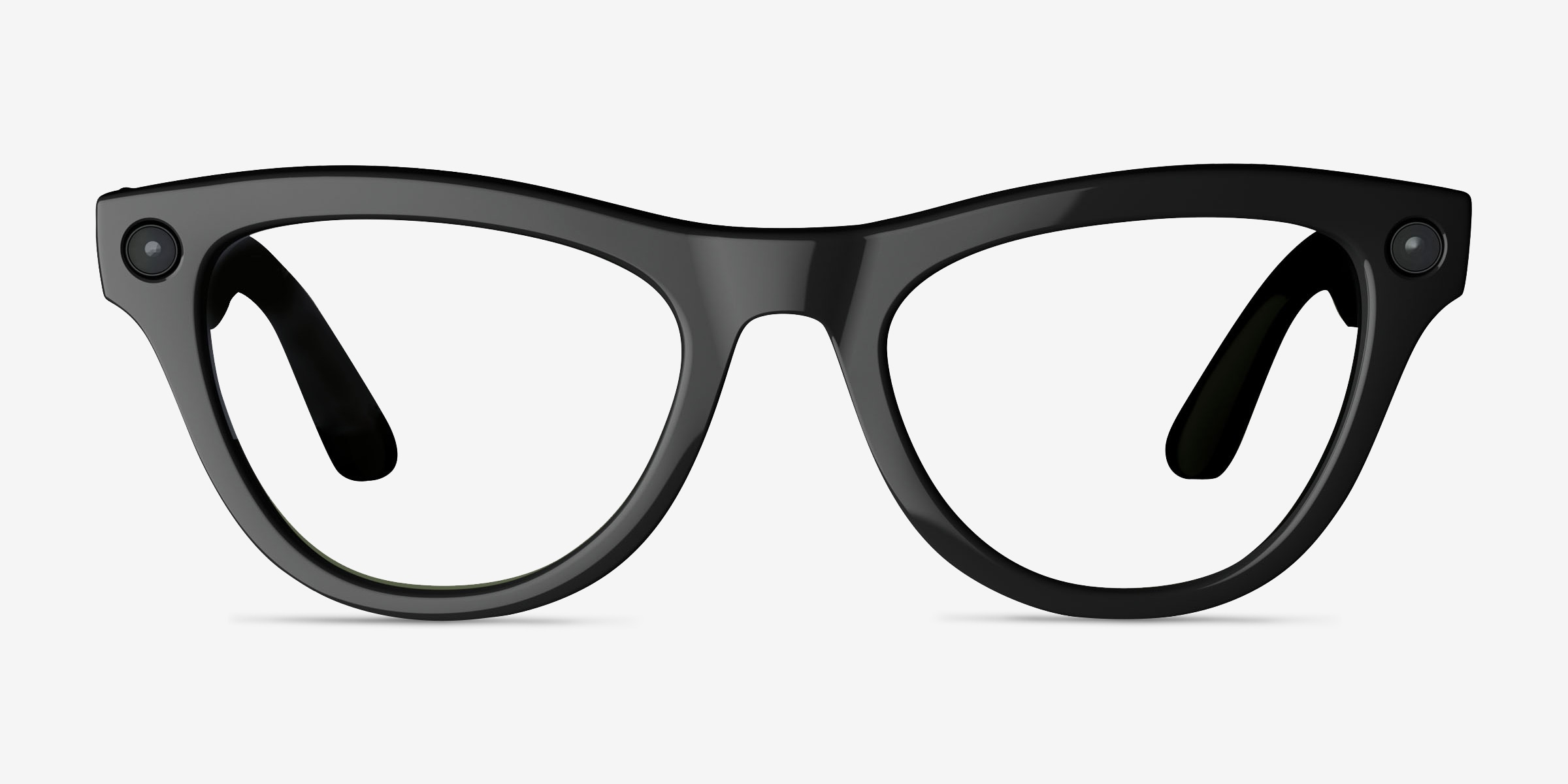 Ray-Ban Meta Skyler (Gen 2) - Cat Eye Shiny Black Frame | Eyebuydirect