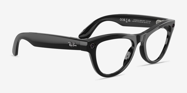 Ray-Ban Meta Skyler (Gen 2) Sleek Black Plastic from EyeBuyDirect
