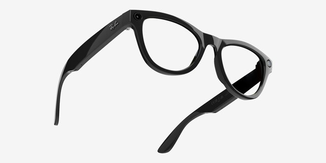 Ray-Ban Meta Skyler (Gen 2) Sleek Black Plastic from EyeBuyDirect