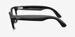 Ray-Ban Meta (Gen 2) Headliner Low Bridge Fit Shiny Black Plastic from EyeBuyDirect, Side View