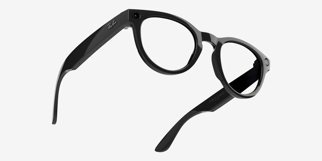 Ray-Ban Meta Headliner Low Bridge Fit (Gen 2) Shiny Black Plastic from EyeBuyDirect