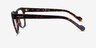 Vogue Eyewear VO5464 Dark Tortoise AcetateEyeglass Frames from EyeBuyDirect, Side View