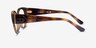 Vogue Eyewear VO5482 Dark Tortoise PlasticEyeglass Frames from EyeBuyDirect, Side View