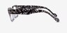 Vogue Eyewear VO5491 Transparent Gray AcétateMontures de lunettes de vue d'EyeBuyDirect, Vue de Côté