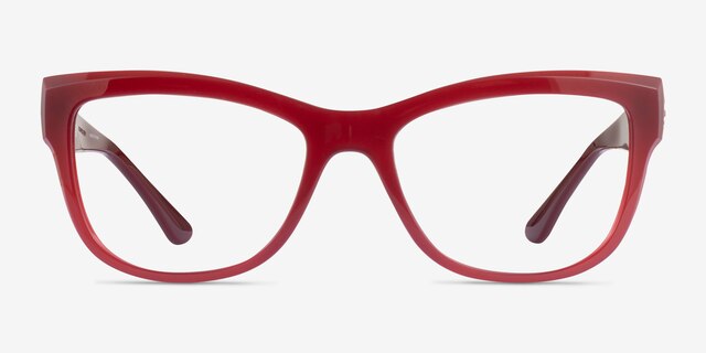 Vogue Eyewear VO5528 Opal Red PlasticEyeglass Frames from EyeBuyDirect, Front View
