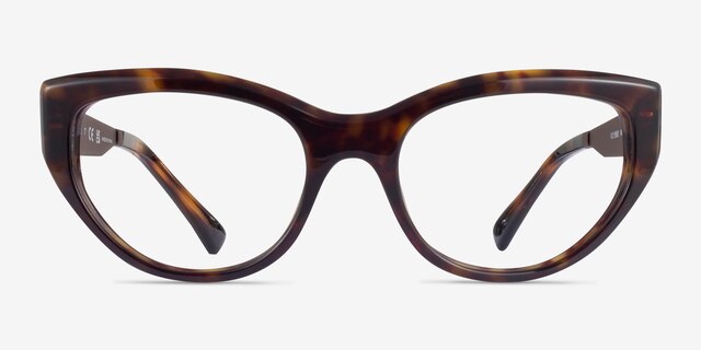 Vogue Eyewear VO5560 Écaille Noire Acetate-metalMontures de lunettes de vue d'EyeBuyDirect, Vue de Face