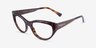 Vogue Eyewear VO5560 Dark Tortoise Acetate, MetalEyeglass Frames from EyeBuyDirect, Angle View