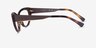 Vogue Eyewear VO5560 Dark Tortoise Acetate, MetalEyeglass Frames from EyeBuyDirect, Side View