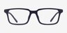Armani Exchange AX3137U Matte Black PlastiqueMontures de lunettes de vue d'EyeBuyDirect, Vue de Face