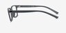 Armani Exchange AX3137U Matte Green PlasticEyeglass Frames from EyeBuyDirect, Side View