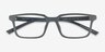 Armani Exchange AX3137U Matte Green PlasticEyeglass Frames from EyeBuyDirect, Closed View