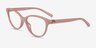 Armani Exchange AX3138U Nude Beige PlasticEyeglass Frames from EyeBuyDirect, Angle View