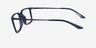 Armani Exchange AX3141U Shiny Blue MétalMontures de lunettes de vue d'EyeBuyDirect, Vue de Côté