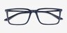 Armani Exchange AX3141U Shiny Blue MétalMontures de lunettes de vue d'EyeBuyDirect, Vue Rapprochée