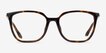 Armani Exchange AX3142U Shiny Havana MetalEyeglass Frames from EyeBuyDirect, Front View