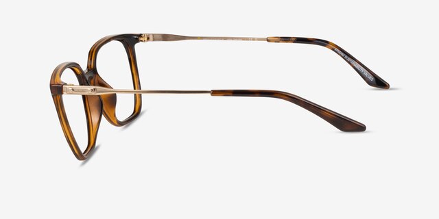 Armani Exchange AX3142U Shiny Havana MetalEyeglass Frames from EyeBuyDirect, Side View
