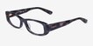 Vogue Eyewear VO5699U Milky Gray Tortoise AcetateEyeglass Frames from EyeBuyDirect, Angle View