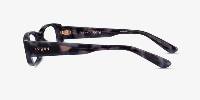 Vogue Eyewear VO5699U Milky Gray Tortoise AcetateEyeglass Frames from EyeBuyDirect, Side View