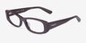 Vogue Eyewear VO5699U Moka AcétateMontures de lunettes de vue d'EyeBuyDirect, Vue d'Angle