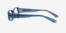 Vogue Eyewear VO5699U Transparent Blue AcétateMontures de lunettes de vue d'EyeBuyDirect, Vue de Côté