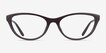 Vogue Eyewear VO5703U Full Brown PlasticEyeglass Frames from EyeBuyDirect, Front View