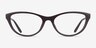 Vogue Eyewear VO5703U Full Brown PlastiqueMontures de lunettes de vue d'EyeBuyDirect, Vue de Face