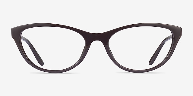 Vogue Eyewear VO5703U Full Brown PlasticEyeglass Frames from EyeBuyDirect, Front View