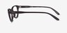 Vogue Eyewear VO5703U Full Brown PlastiqueMontures de lunettes de vue d'EyeBuyDirect, Vue de Côté