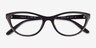 Vogue Eyewear VO5703U Full Brown PlastiqueMontures de lunettes de vue d'EyeBuyDirect, Vue Rapprochée