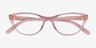 Vogue Eyewear VO5703U Transparent Pink PlasticEyeglass Frames from EyeBuyDirect, Closed View