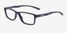 ARNETTE AN7292 Matte Recycled Black Matériaux biosourcésMontures de lunettes de vue d'EyeBuyDirect, Vue d'Angle