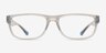 ARNETTE AN7289U Transparent Light Gray Alternative MaterialsEyeglass Frames from EyeBuyDirect, Front View