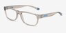 ARNETTE AN7289U Transparent Light Gray Alternative MaterialsEyeglass Frames from EyeBuyDirect, Angle View