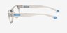 ARNETTE AN7289U Transparent Light Gray Alternative MaterialsEyeglass Frames from EyeBuyDirect, Side View