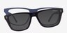 ARNETTE AN4376 Clip-On Matte Dark Blue Matériaux biosourcésMontures de lunettes de vue d'EyeBuyDirect, Vue de Face