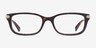 Coach HC6287U Écaille Noire AcétateMontures de lunettes de vue d'EyeBuyDirect, Vue de Face