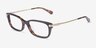 Coach HC6287U Écaille Noire AcétateMontures de lunettes de vue d'EyeBuyDirect, Vue d'Angle