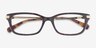 Coach HC6287U Écaille Noire AcétateMontures de lunettes de vue d'EyeBuyDirect, Vue Rapprochée