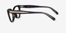 Coach HC6290U Black AcetateEyeglass Frames from EyeBuyDirect, Side View